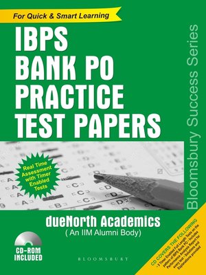 cover image of IBPS Bank PO Practice Test Papers